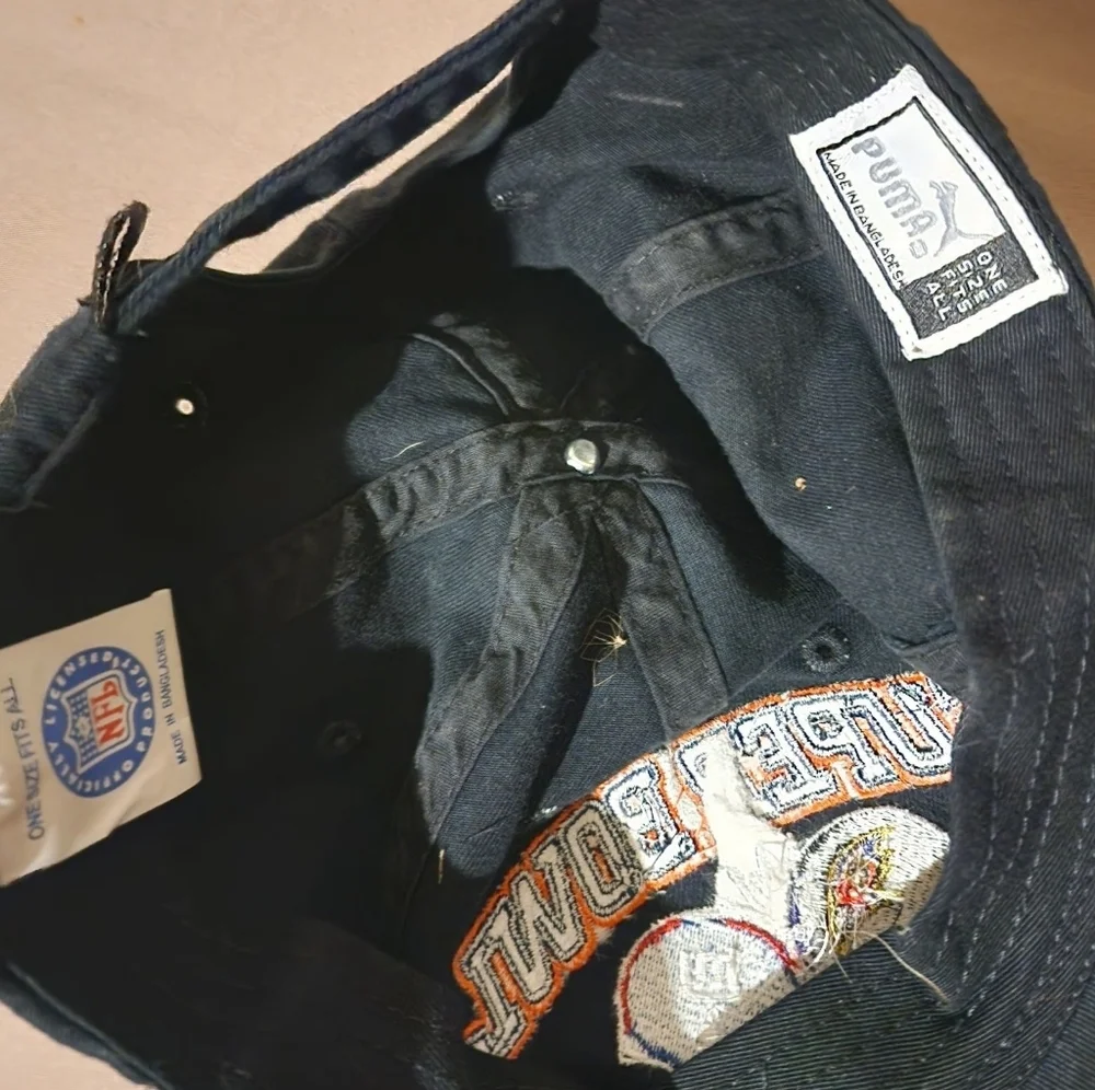 NWT Super Bowl XXXV 35 Puma Limited Edition Adjustable Hat Ravens Giants 2001